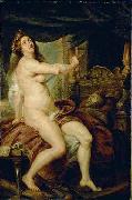 Peter Paul Rubens Panthea stabbing herself with a dagger oil painting reproduction